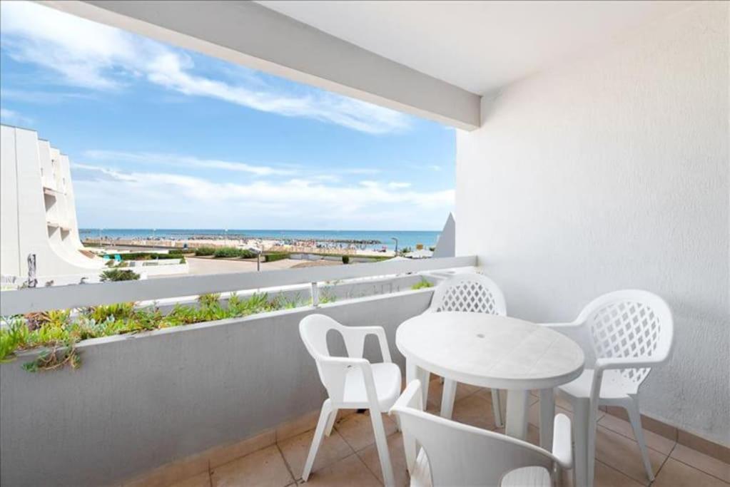 Joli Studio Cabine 1Ere Ligne Avec Parking Prive Palavas-les-Flots Bagian luar foto